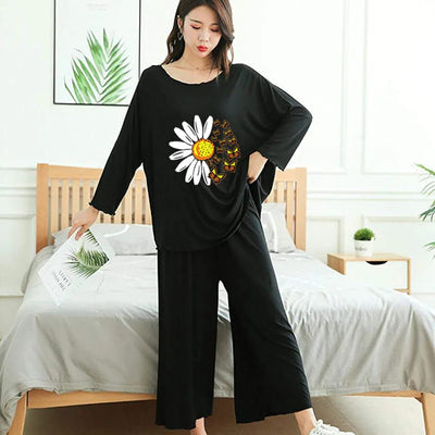 2PC LOUNGE WEAR STITCHED